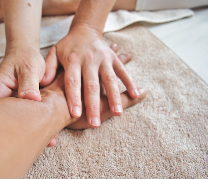 Acupressure massage